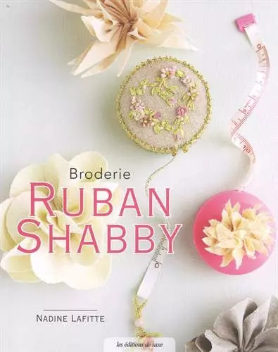 Broderie ruban shabby nadine - ruban,