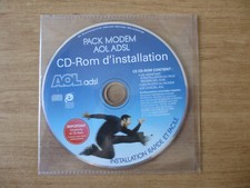 CD-ROM d'installation PACK MODEM AOL ADSL vintage