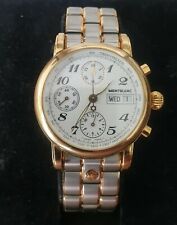 MONTRE MONTBLANC  MEISTERSTUCK CHRONOGRAPHE 4810 REF 7001 AUTOMATIQUE AVEC N° RE