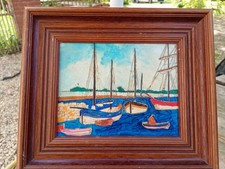 Peinture Marine sur panneau