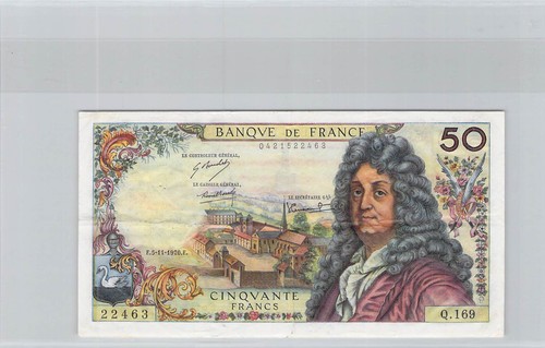 France francs 11 1970 - france,
