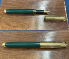 Louis Vuitton fountain Pen Doc Green Laquered - Stylo Plume Vert Laqué
