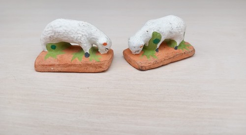Santons figurines moutons - 2,