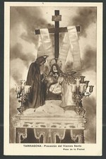 image pieuse postale ancianne