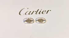Plaquettes Cartier Petites Doré 