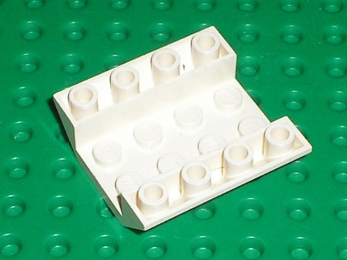Lego white slope brick ref - lego,