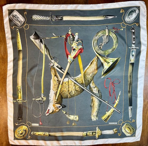 Carré hermes le renard - 90,