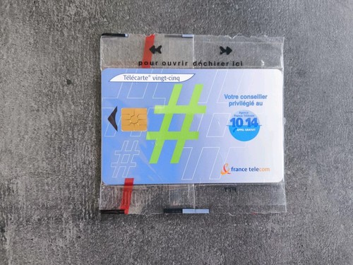 Telecarte vingt cinq 25u - telecarte,