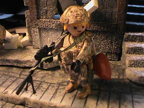Playmobil custom soldat - custom,