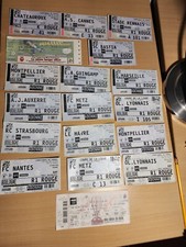 Lot de 18 billets PSG saison