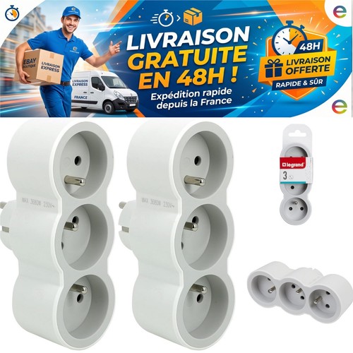 Legrand fiche multiprise - fiche,