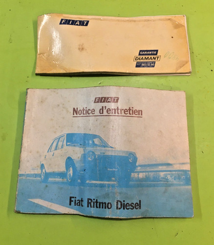 Livret notice manuel fiat - manuel, /