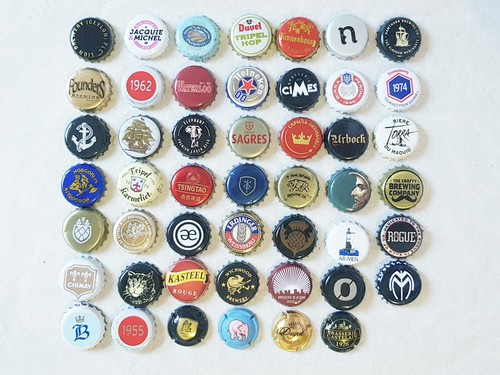 Lot capsules bières du - 44,