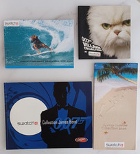 Lot 4 catalogues montres