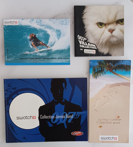 Lot catalogues montres - lot,