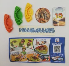 EN432 Un Frisbee Serpent + BPZ Kinder Surprise Italie 2018/2019 Go Move