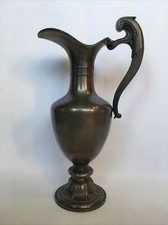 Importante AIGUIÈRE en ÉTAIN « LES ÉTAINS DU MANOIR » Paris Hauteur 35 cm Pichet