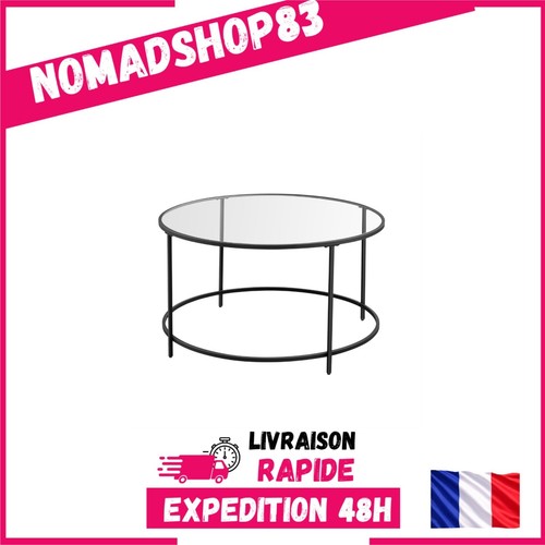 Vasagle table basse ronde - vasagle,