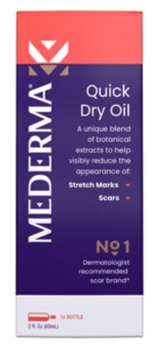 Mederma quick dry oil - quick,