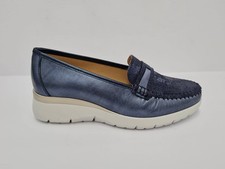 Mocassin Femme En Cuir Avec
