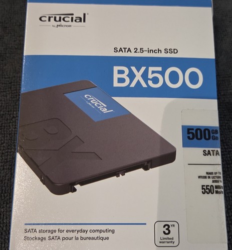 Disc dur ssd sata bx500 - dur,