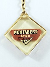 PORTE-CLES - MONTABERT LYON - Outillage BTP TP - Vintage 1960s -
