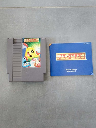 Pac man notice nintendo nes - +,