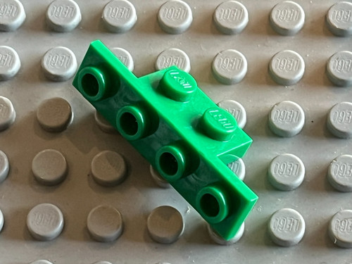 Lego green bracket 2436 - green,