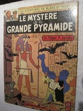 BD ANCIENNE BLACK & MORTIMER "LE MYSTERE DE LA GRANDE PYRAMIDE"n°1 COPIE 1972 