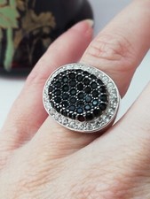 Bague argent 925 oxyde - ,