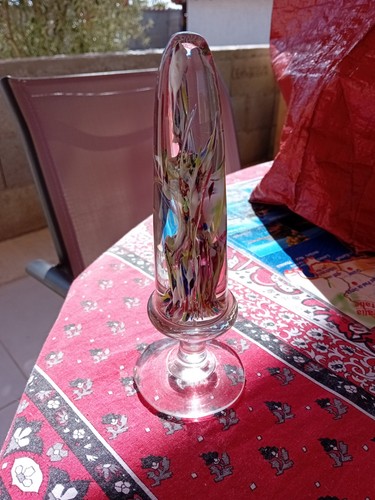 Grand sulfure ancien - sulfure, verre