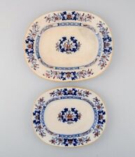 Mintons, England. Deux plats