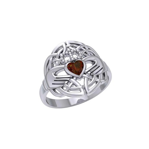 Irlandais claddagh bague 925 - bague,