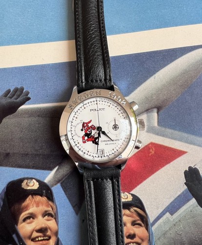 Chronographe poljot uefa - chronographe,