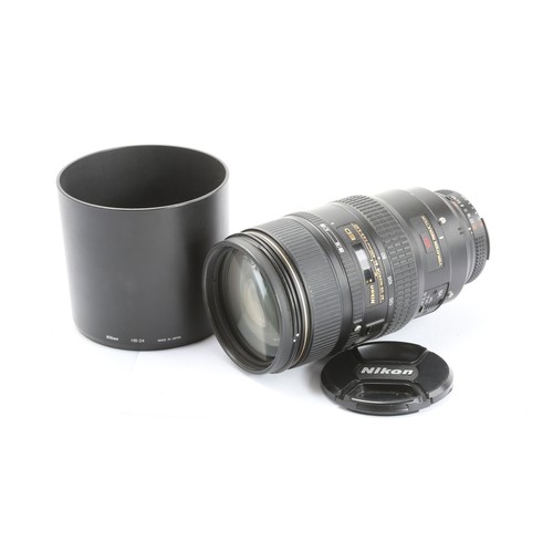 Nikon 80 400 vr - vr, ed