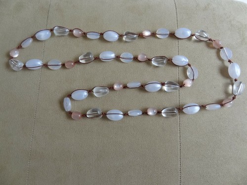 Collier sautoir avec perles - , de
