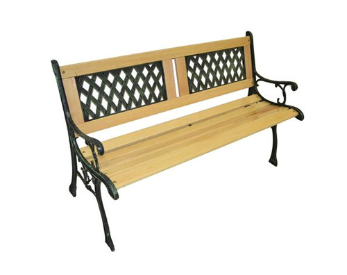 Banc jardin bois avec - banc, de