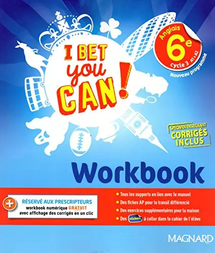 Anglais cycle a2 - 6e,