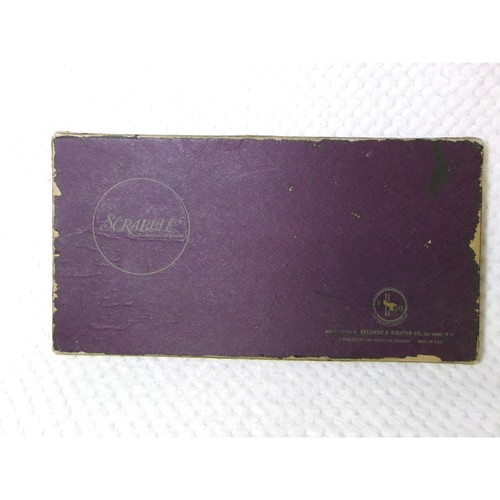 Vintage scrabble board - vintage,