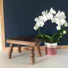 1 ⚜️ Ancien Petit Banc En Bois Vintage