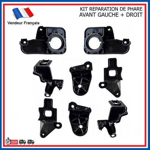 Kit fixation optique phare - optique, av