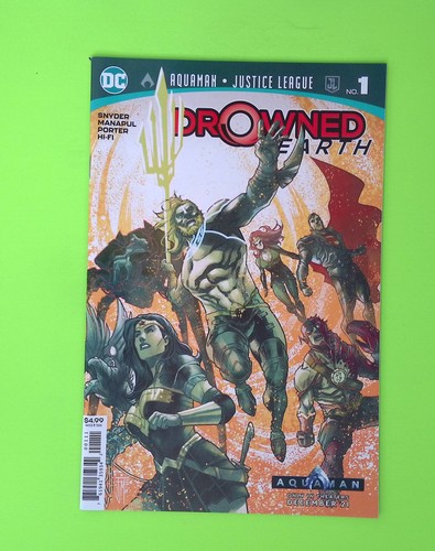 Aquaman justice league drowned - league,