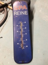 Grand thermomètre Tole Peinte 70 Cm Spa Bar Bistrot Eau Soda