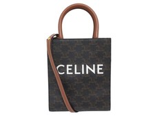 NEUF SAC A MAIN CELINE MINI CABAS VERTICAL TRIOMPHE 194372 BANDOULIERE BAG 1250€