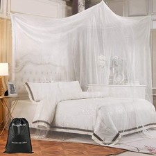Moustiquaire de Lit 220x200x200cm XXL Grand Moustiquaire Lit 2 Places