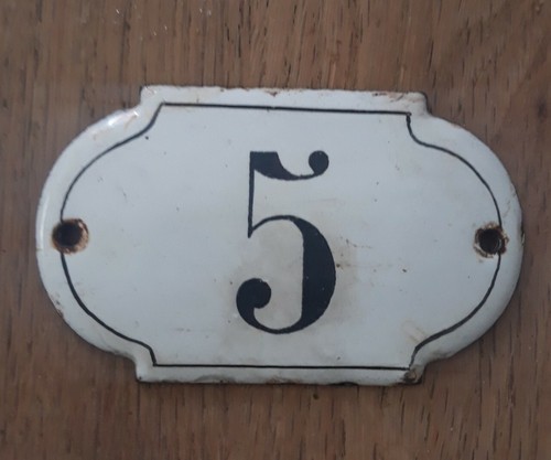 Ancienne petite plaque - petite,