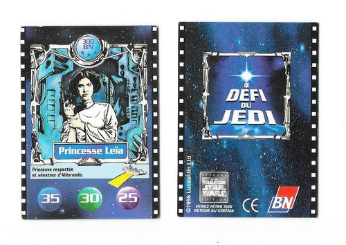 Carte défi jedi - défi, bn