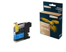 QUALITONER - 1 Cartouche compatible pour BROTHER LC125XL Cyan (R�veil)