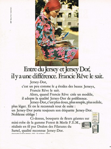 Publicite advertising 1970 - advertising,