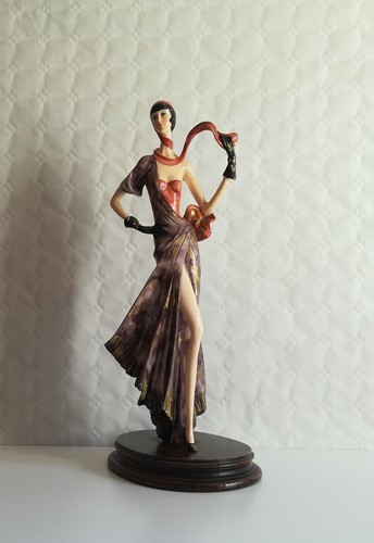Sculpture femme art déco - sculpture,